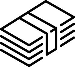  pictogram of bank notes