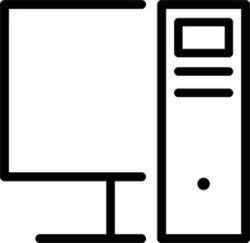 Pictogram of a PC