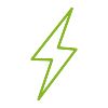 thunderbolt green