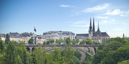 Luxembourg city scene